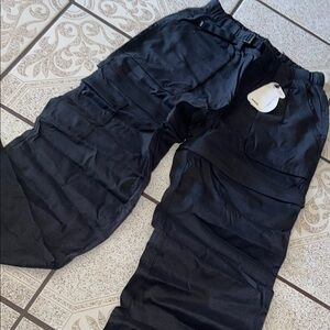 Prana stretch Zion Convertible Pant women’s small (RG) in Black